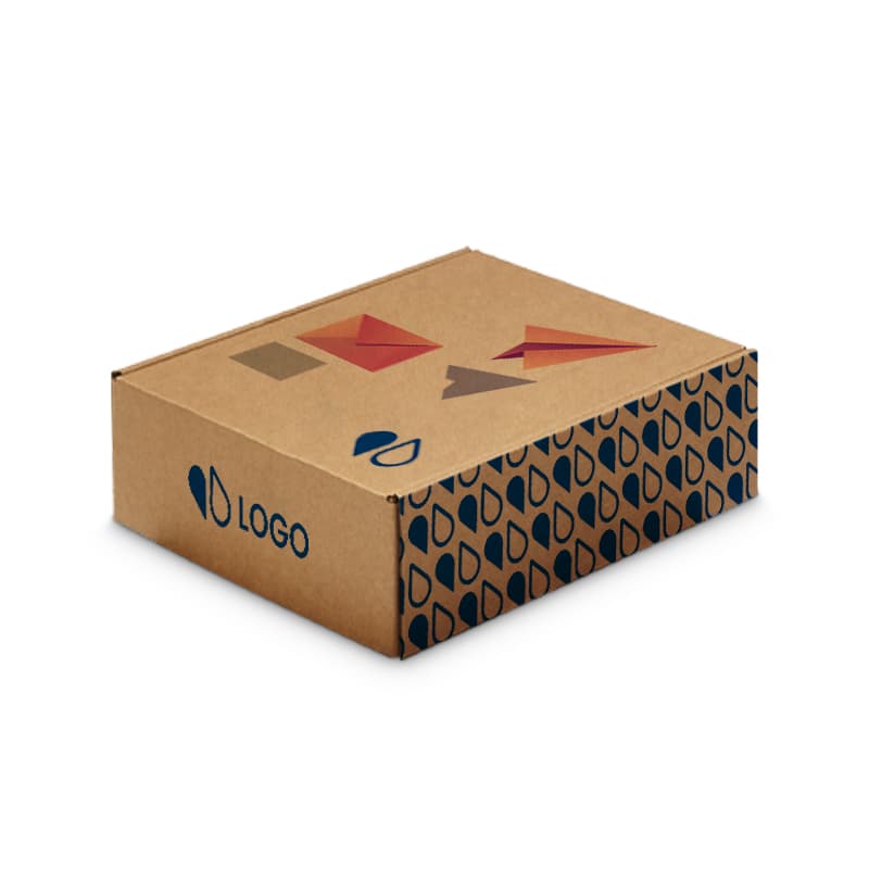 50.00000 Boîtes D'expédition Avec Impression Personnalisée 15x12x5 cm - Easyflyer